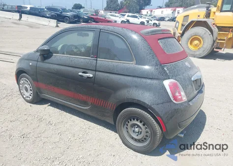 2015 Fiat 500C Pop из США, поврежденный, VIN 3C3CFFDR6FT507797